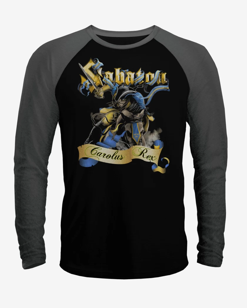 Polera Raglan Sabaton Carolus Rex