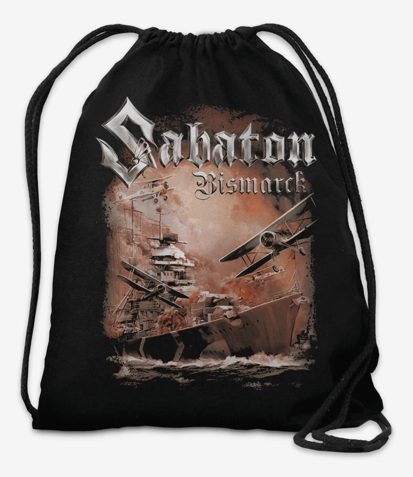 Mochila Negro de Sabaton Bismarck