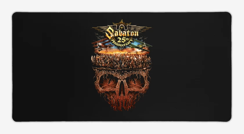 Mouse pad Gamer Sabaton 25 Años