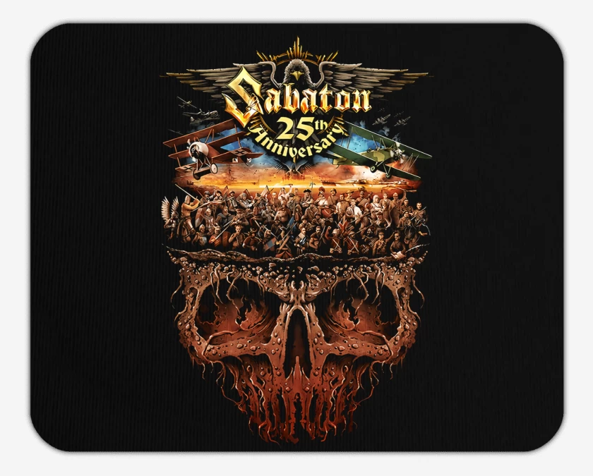 Mousepad Sabaton 25 Años