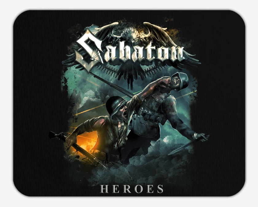 Mousepad Sabaton Heroes