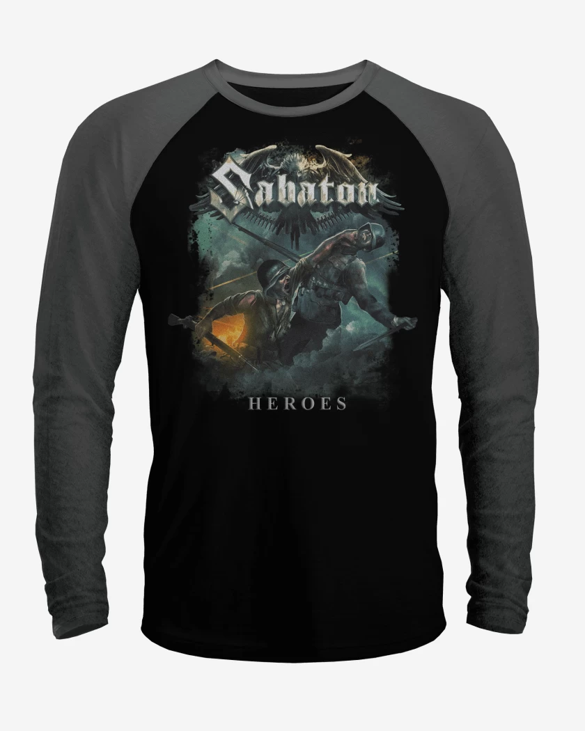 Polera Raglan Sabaton Heroes