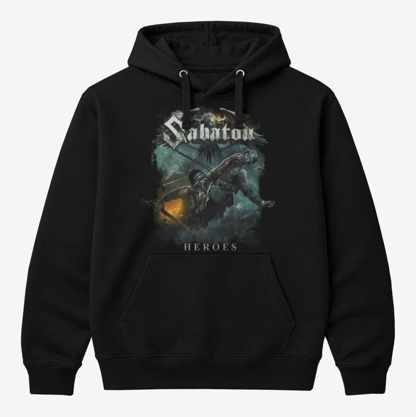 Polerón Canguro Negro de Sabaton Heroes