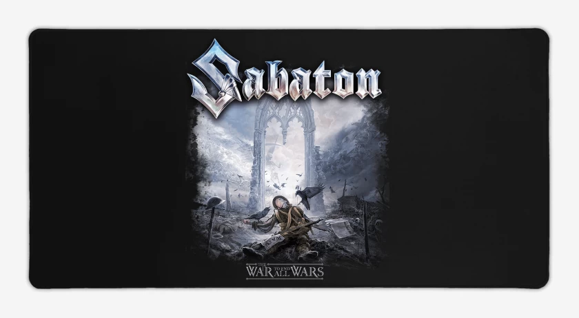 Mouse pad Gamer Sabaton The War to End All Wars