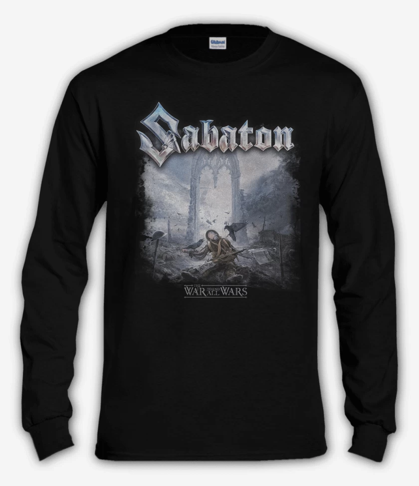 Polera manga larga Sabaton The War to End All Wars