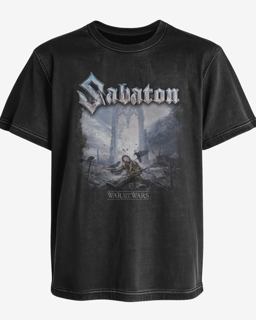Polera desgastada Sabaton The War to End All Wars