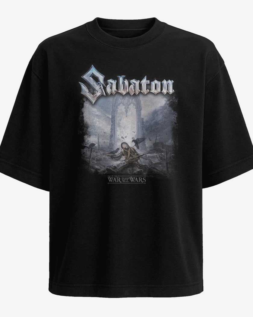 Polera Oversize Sabaton The War to End All Wars