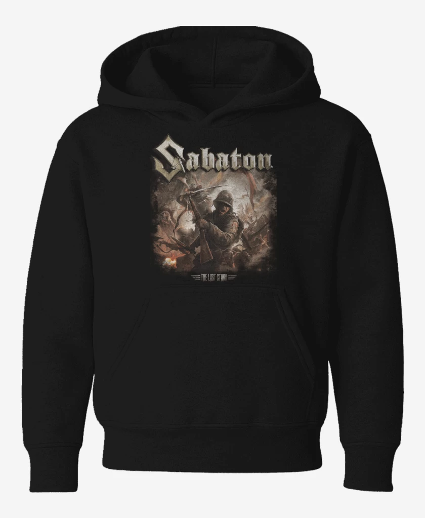 Poleron de niño Negro de Sabaton The Last Stand