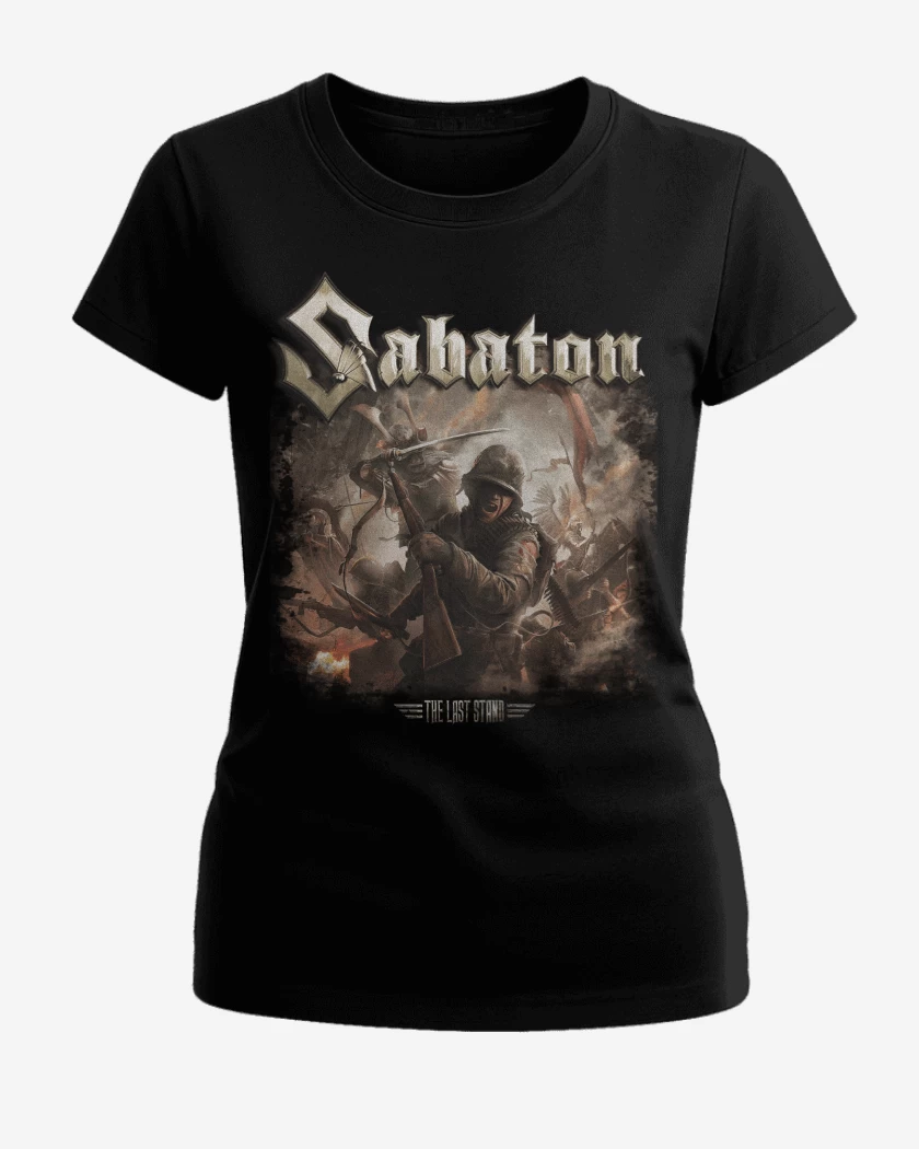 Polera de Mujer Negro de Sabaton The Last Stand
