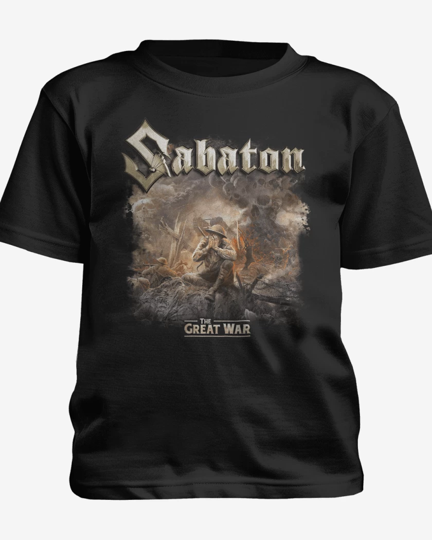 Polera de niño Sabaton The Great War