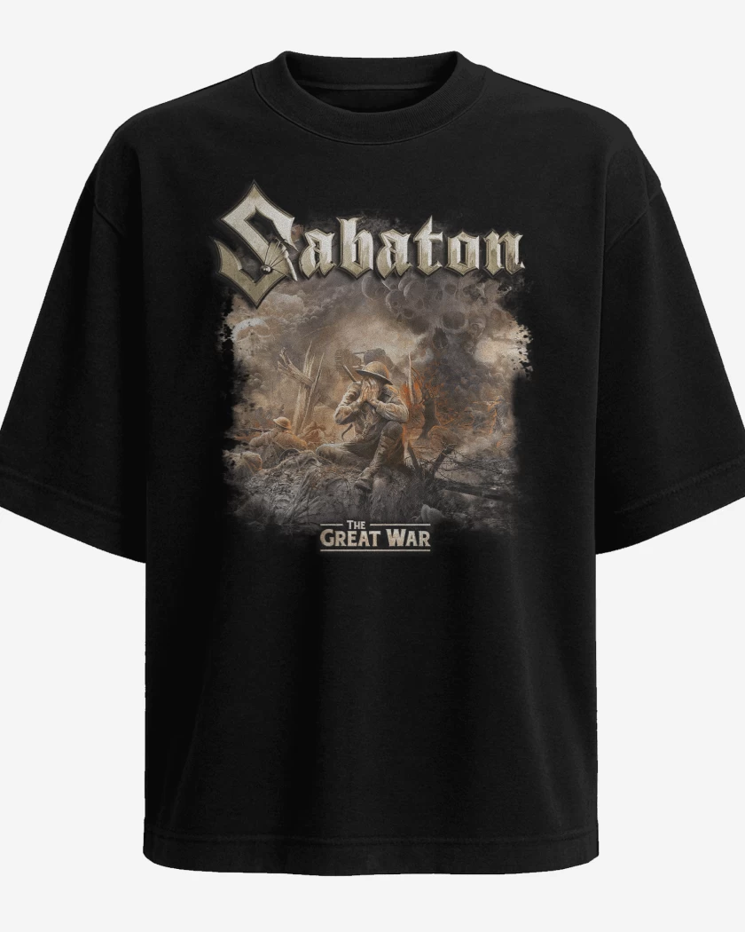 Polera Oversize Sabaton The Great War