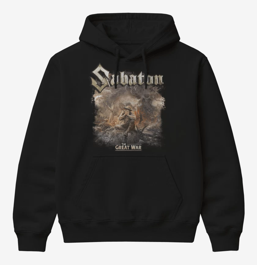 Poleron Canguro básico Sabaton The Great War