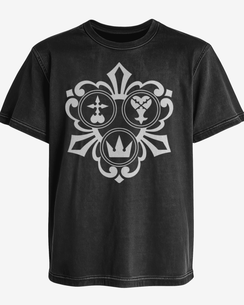Polera desgastada Negro de K
