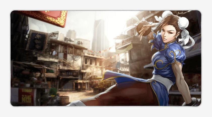 Mouse pad Gamer Chun Li Street fighter