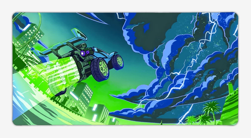 Mouse pad Gamer Rocket league Fly