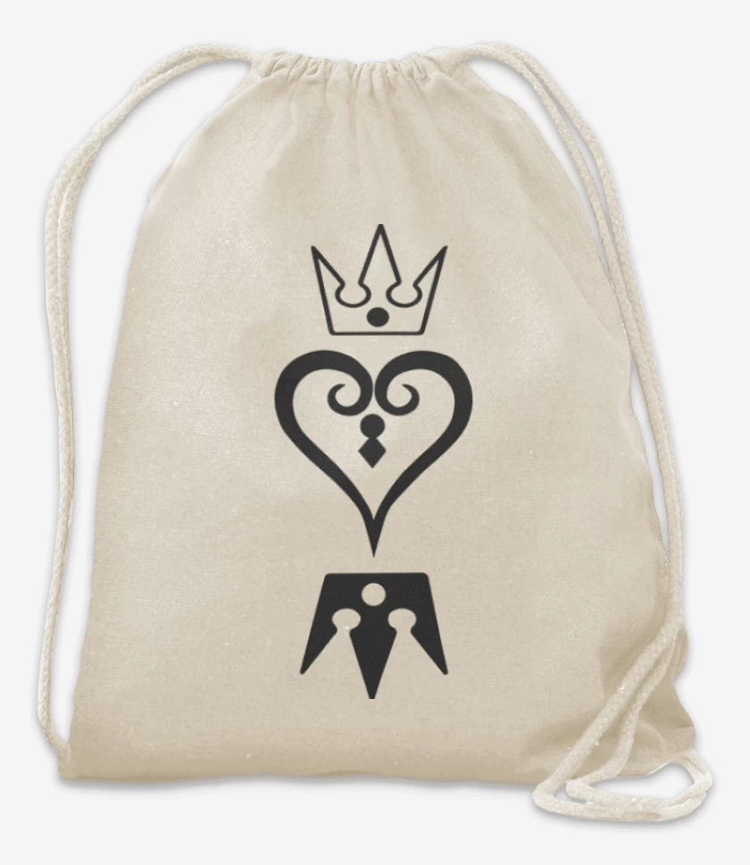 Mochila Blanco de Kingdom hearts 2