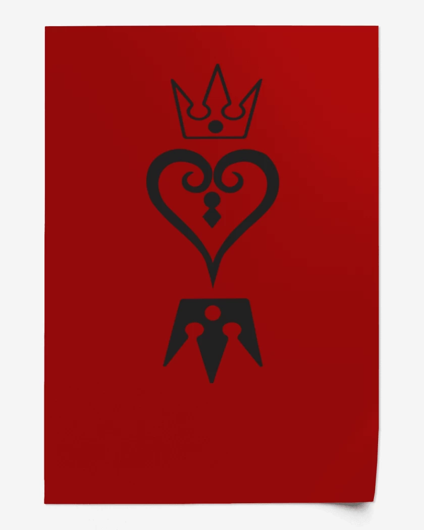 Print Rojo de Kingdom hearts 2