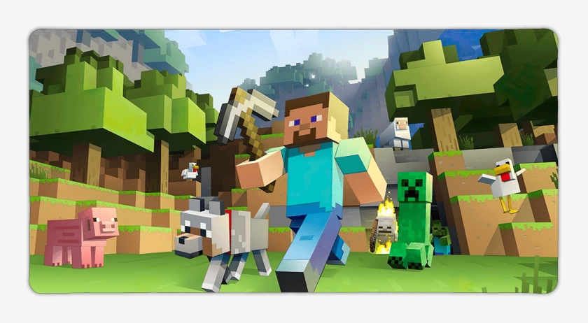Mouse pad Gamer Friends minecraft