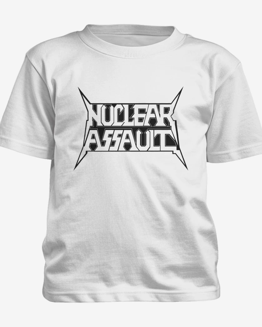 Polera de niño Blanco de Nuclear Assault