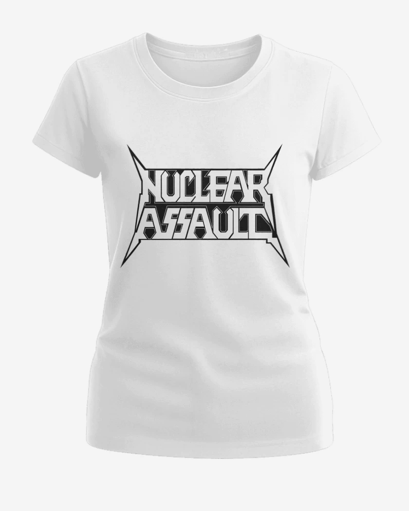 Polera de Mujer Blanco de Nuclear Assault