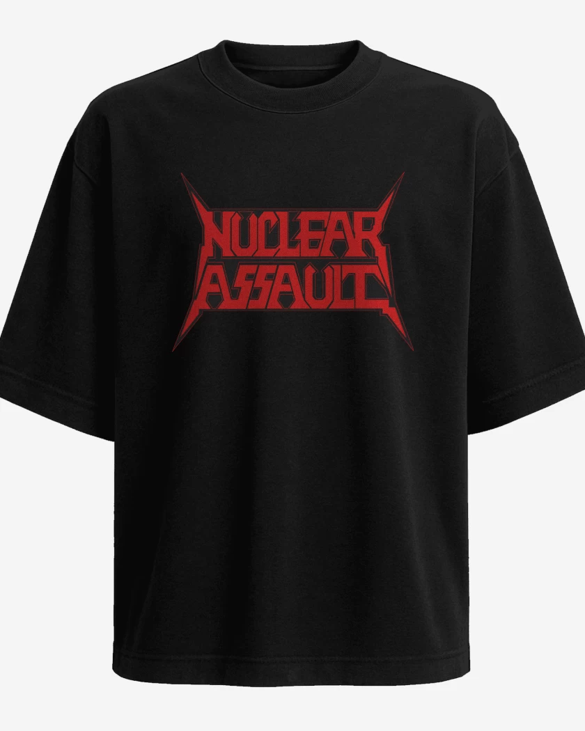 Polera Oversize Nuclear Assault Logo
