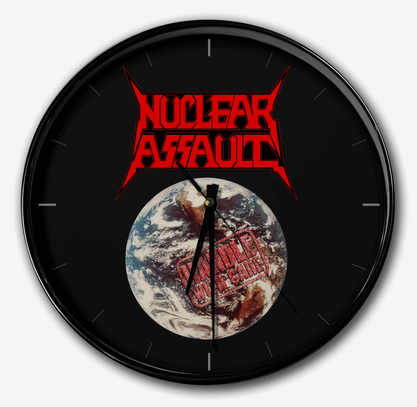 Reloj Negro de Nuclear Assault Handle with Care