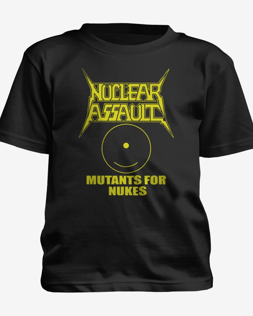 Polera de niño Negro de Nuclear Assault Mutants for Nukes