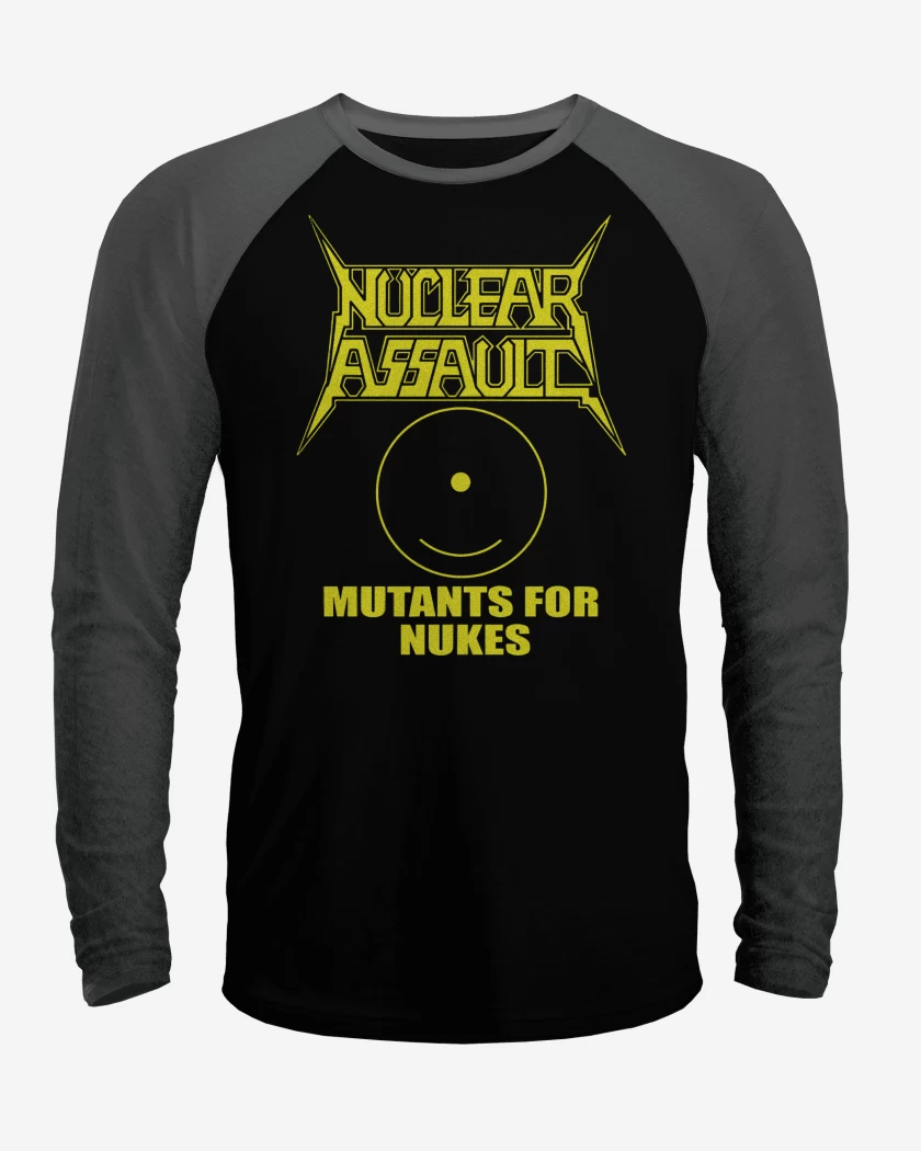 Polera Raglan Nuclear Assault Mutants for Nukes