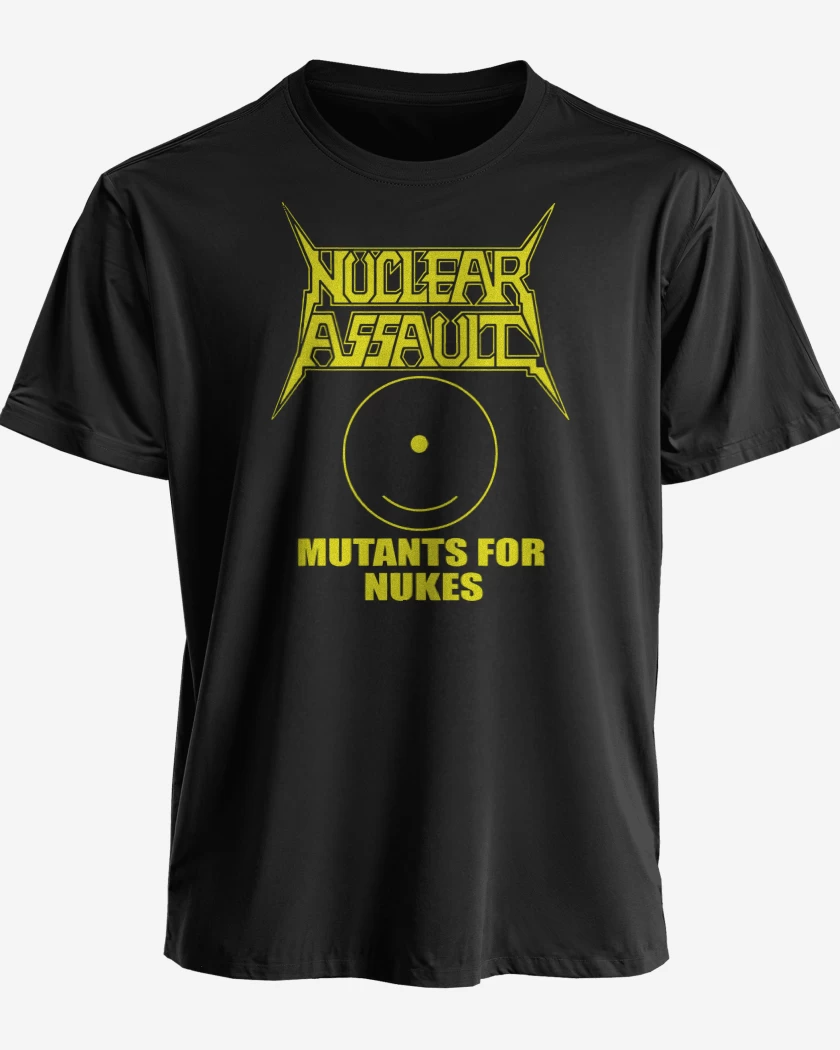 Polera premium Negro de Nuclear Assault Mutants for Nukes