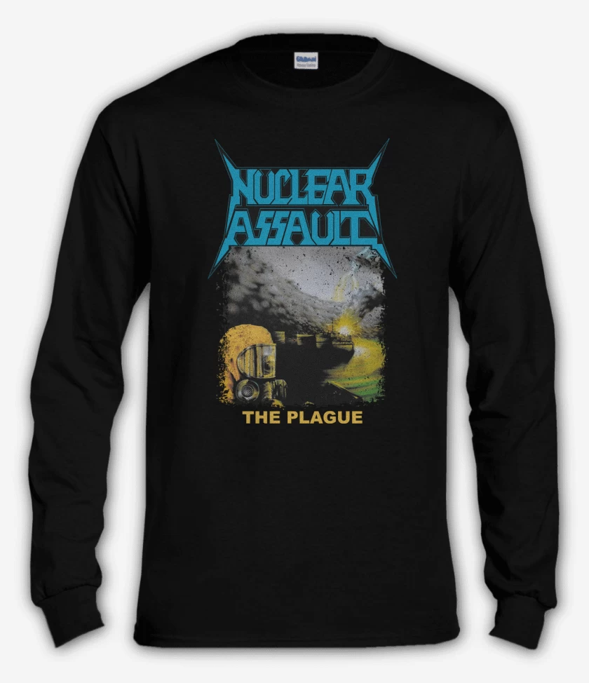 Polera manga larga Nuclear Assault The Plague