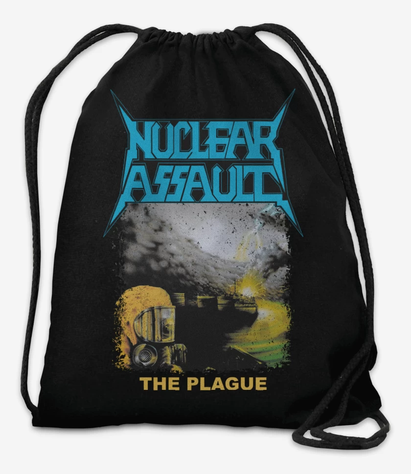 Mochila Negro de Nuclear Assault The Plague