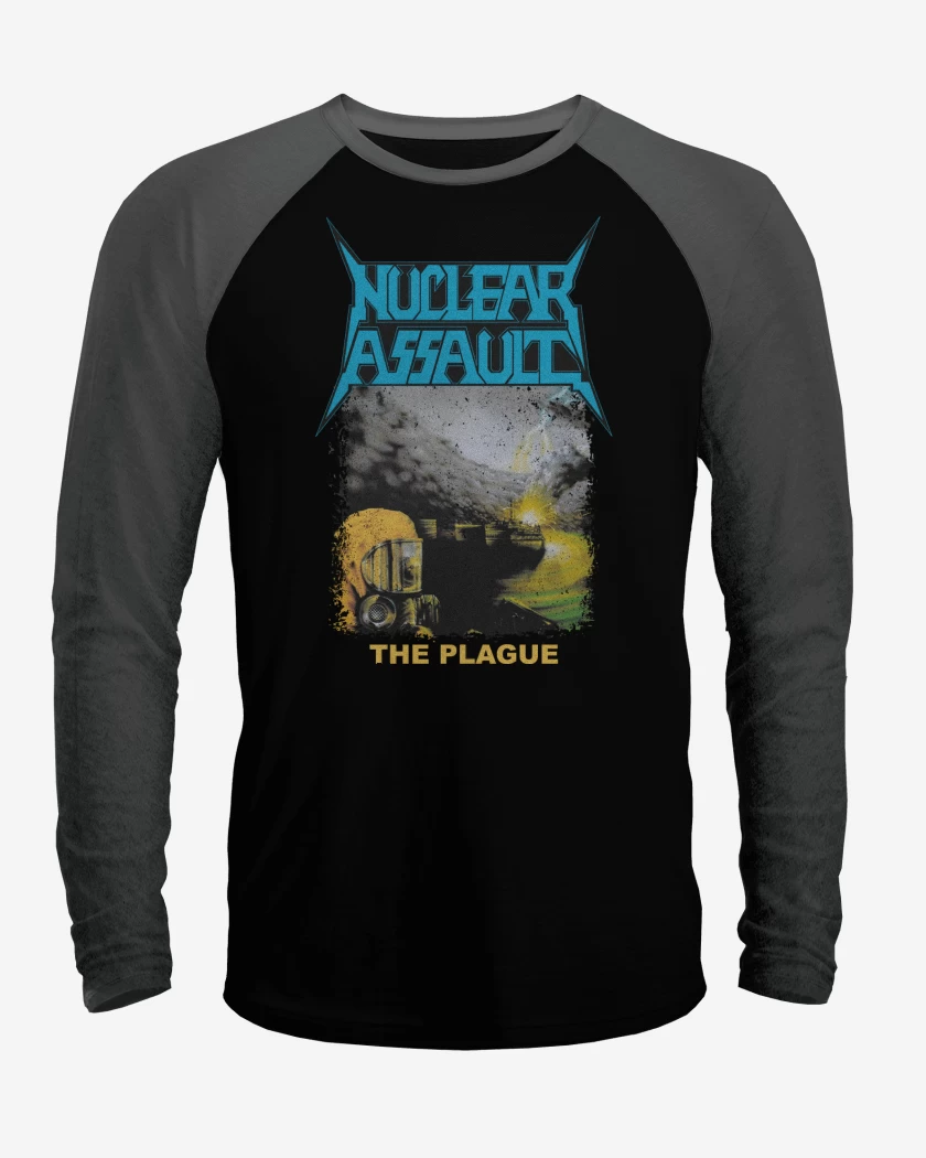 Polera Raglan Nuclear Assault The Plague