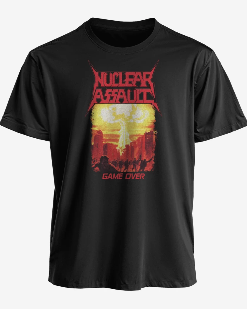 Polera Nuclear Assault Game Over