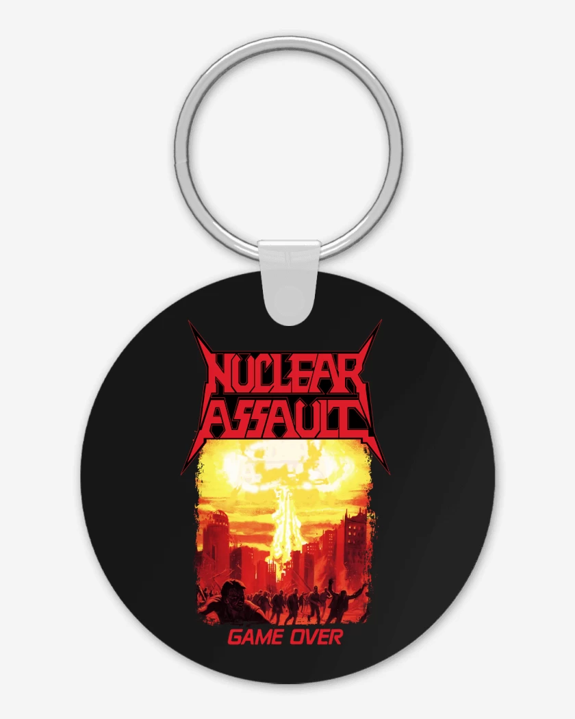 Llavero Nuclear Assault Game Over