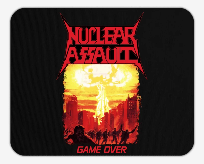 Mousepad Nuclear Assault Game Over