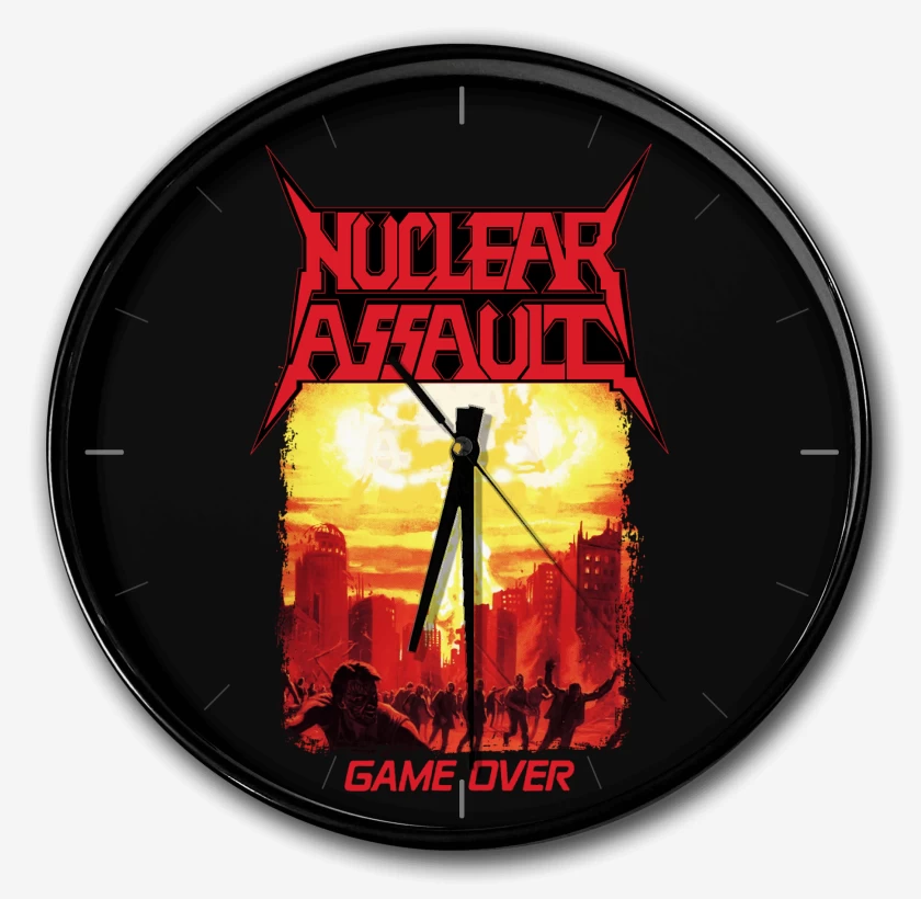 Reloj Negro de Nuclear Assault Game Over