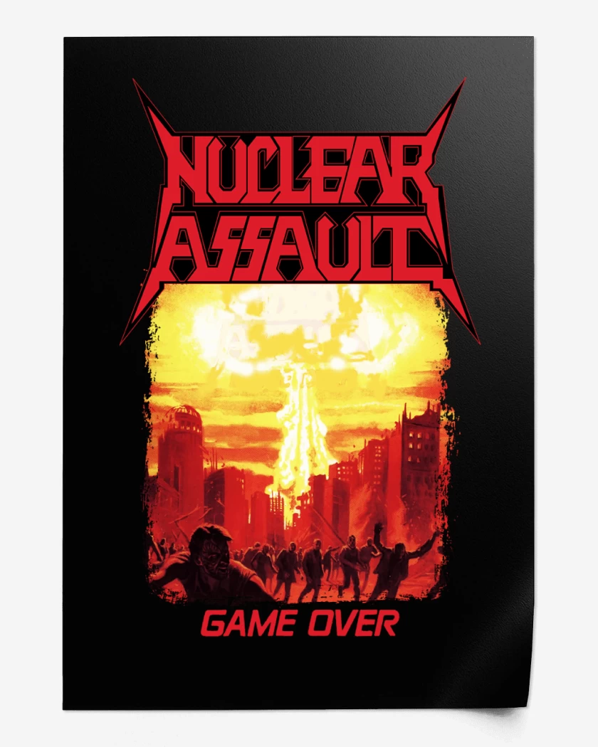 Print Nuclear Assault Game Over