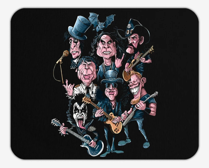 Mousepad Leyendas del Rock