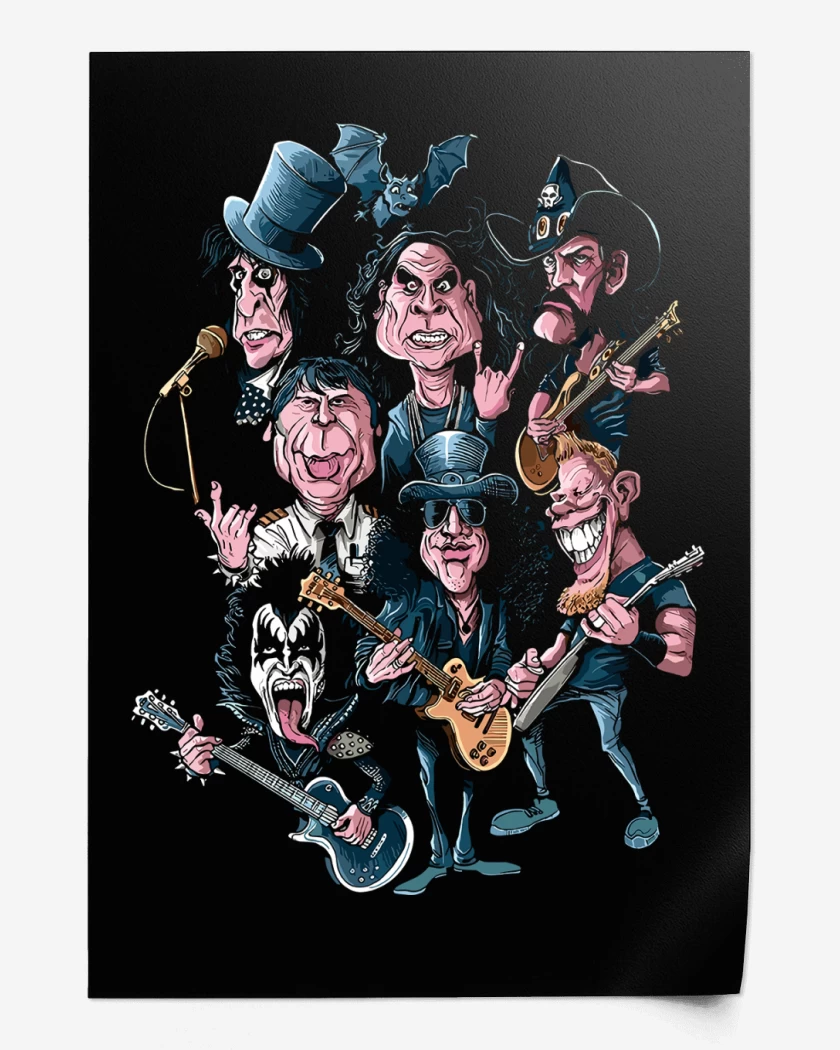 Print Leyendas del Rock