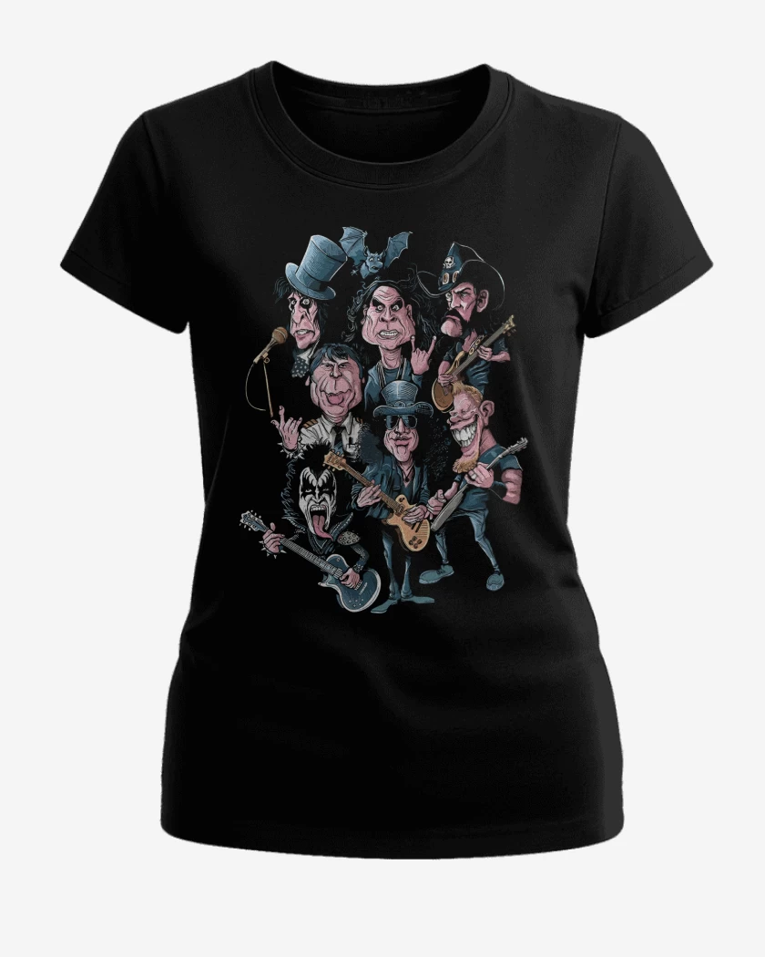 Polera de Mujer Leyendas del Rock