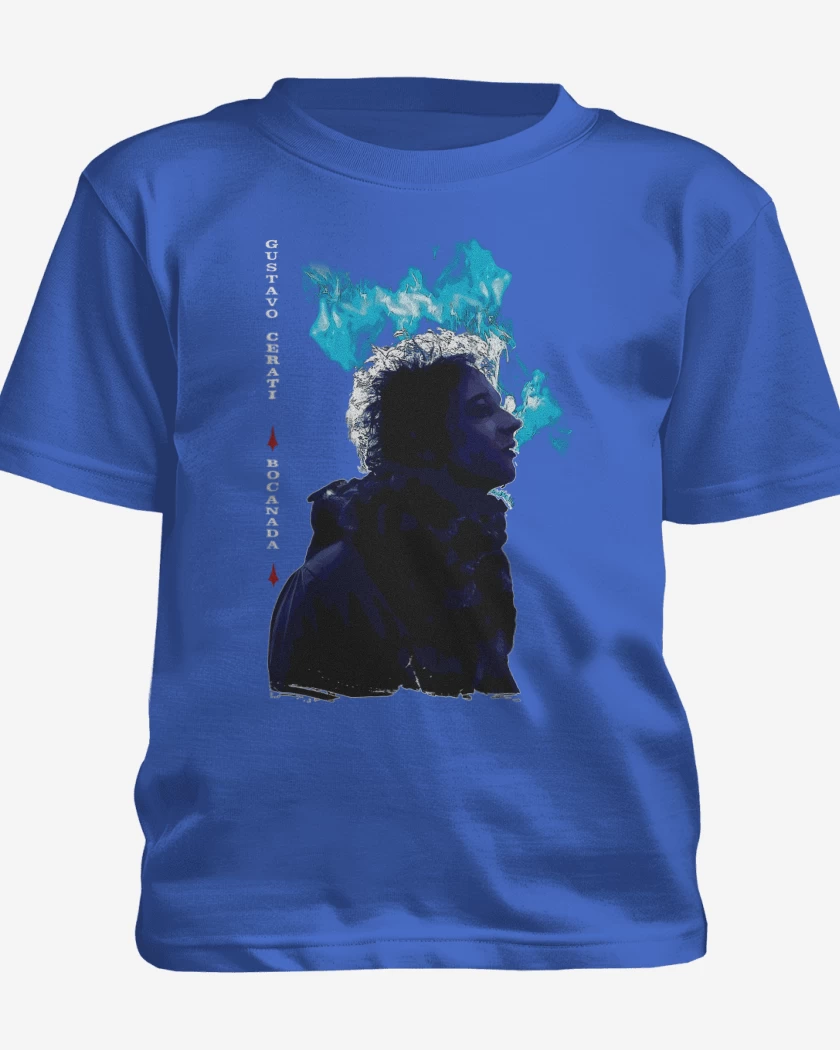 Polera de niño Azul Rey de Bocanada