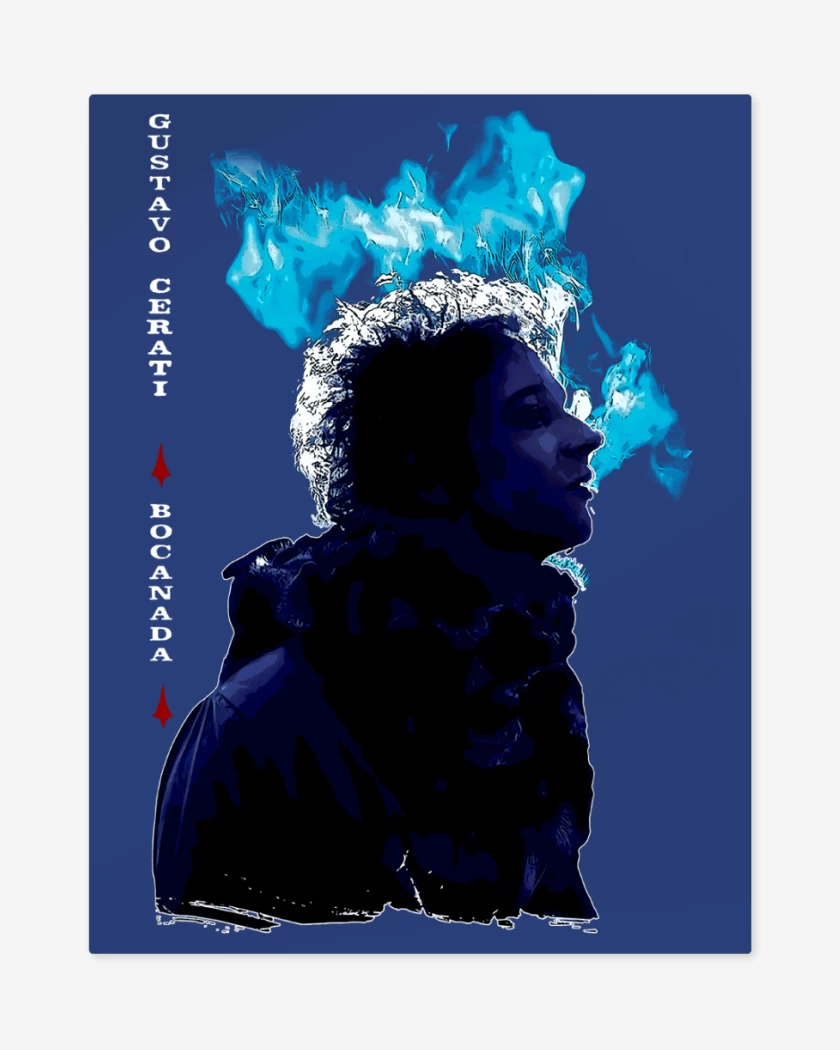 Print metalico Azul Rey de Bocanada