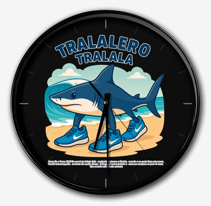 Reloj Negro de Tralalero tralala