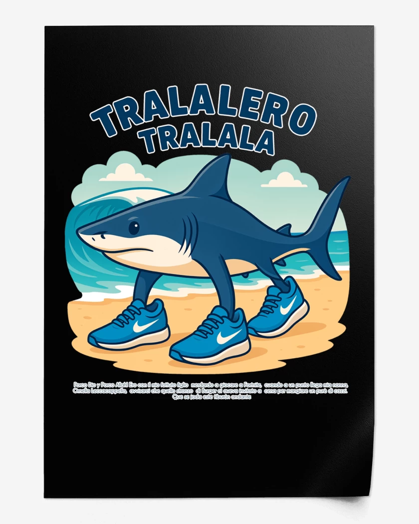 Print Tralalero tralala