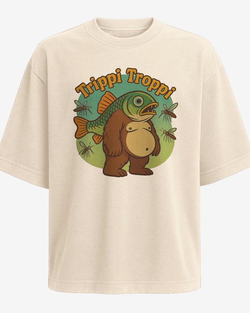 Polera Oversize Beige de Trippi troppi