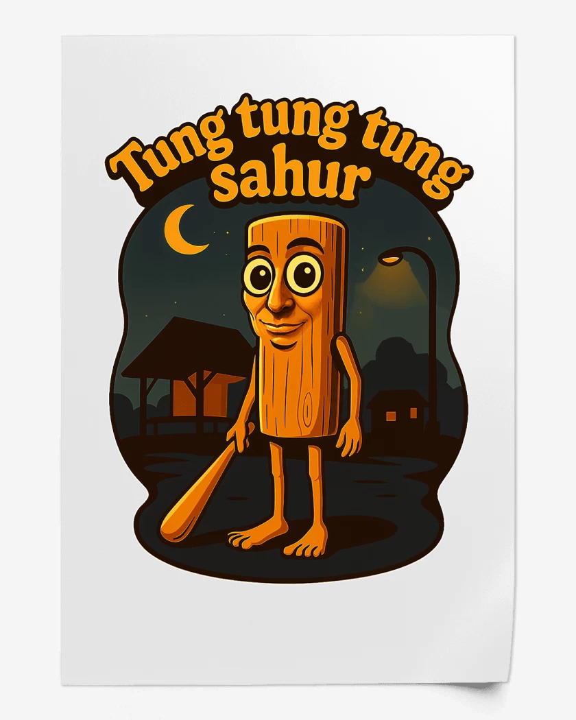 Print Tung tung tung sahur