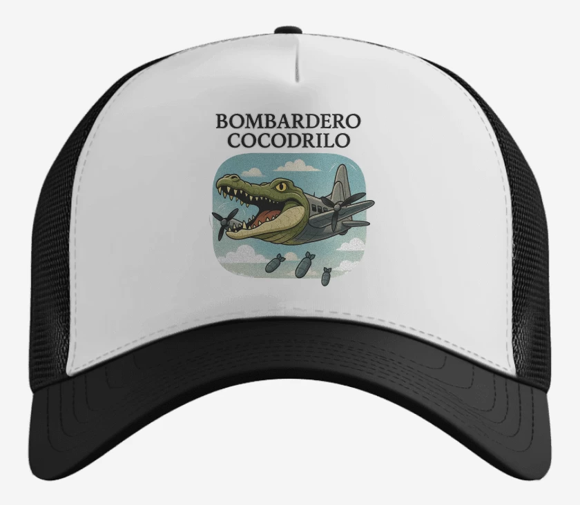 Gorro Bombardero cocodrilo