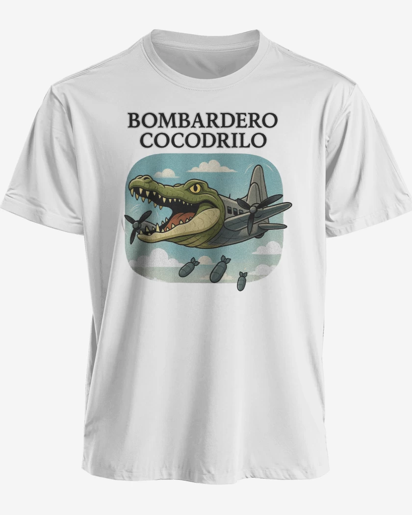 Polera Bombardero cocodrilo