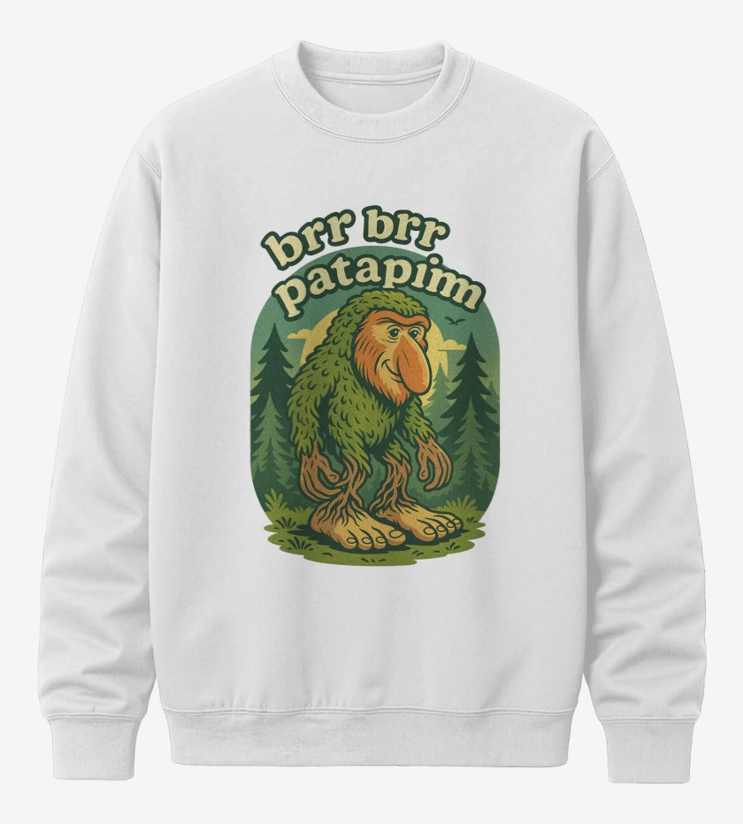 Poleron polo Blanco de Brr brr Patapim