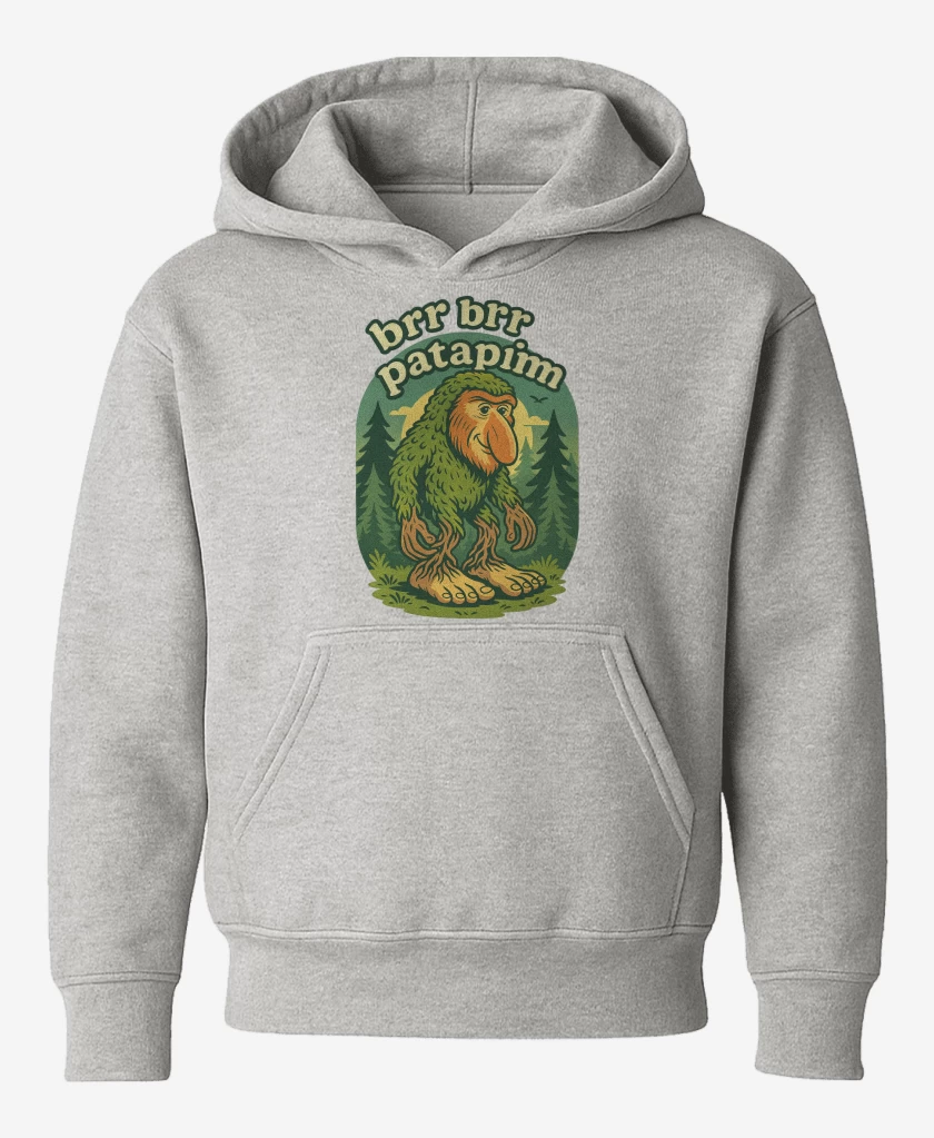 Poleron de niño Gris Melange de Brr brr Patapim